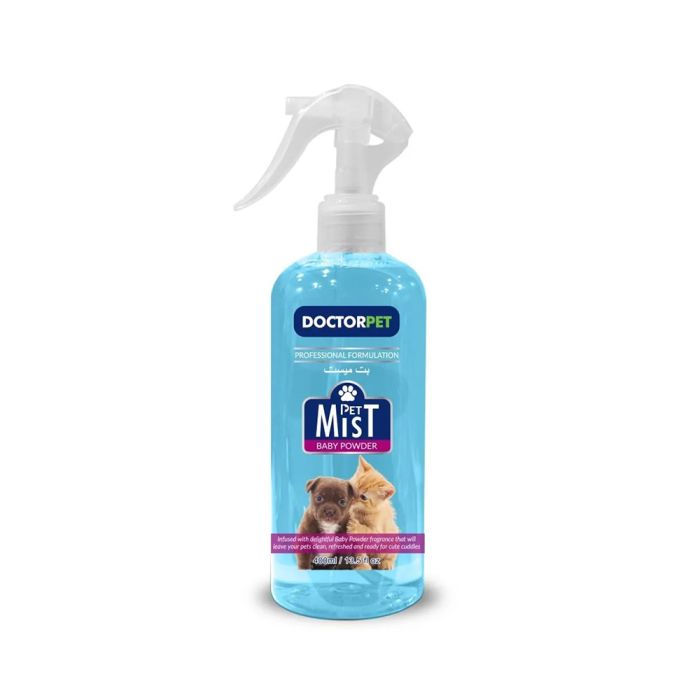 Doctor Pet Mist Baby Powder Fragrance for Dog and Cat - 400 ml