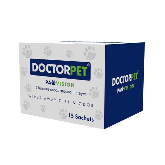 Doctor Pet Eye Pet Wipes - 15 Satchels