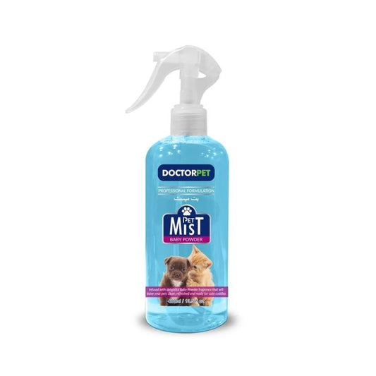 Doctor Pet Mist Baby Powder Fragrance for Dog and Cat - 400 ml